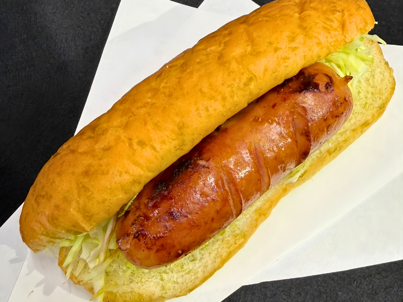 志摩あおさ豚フランクフルト